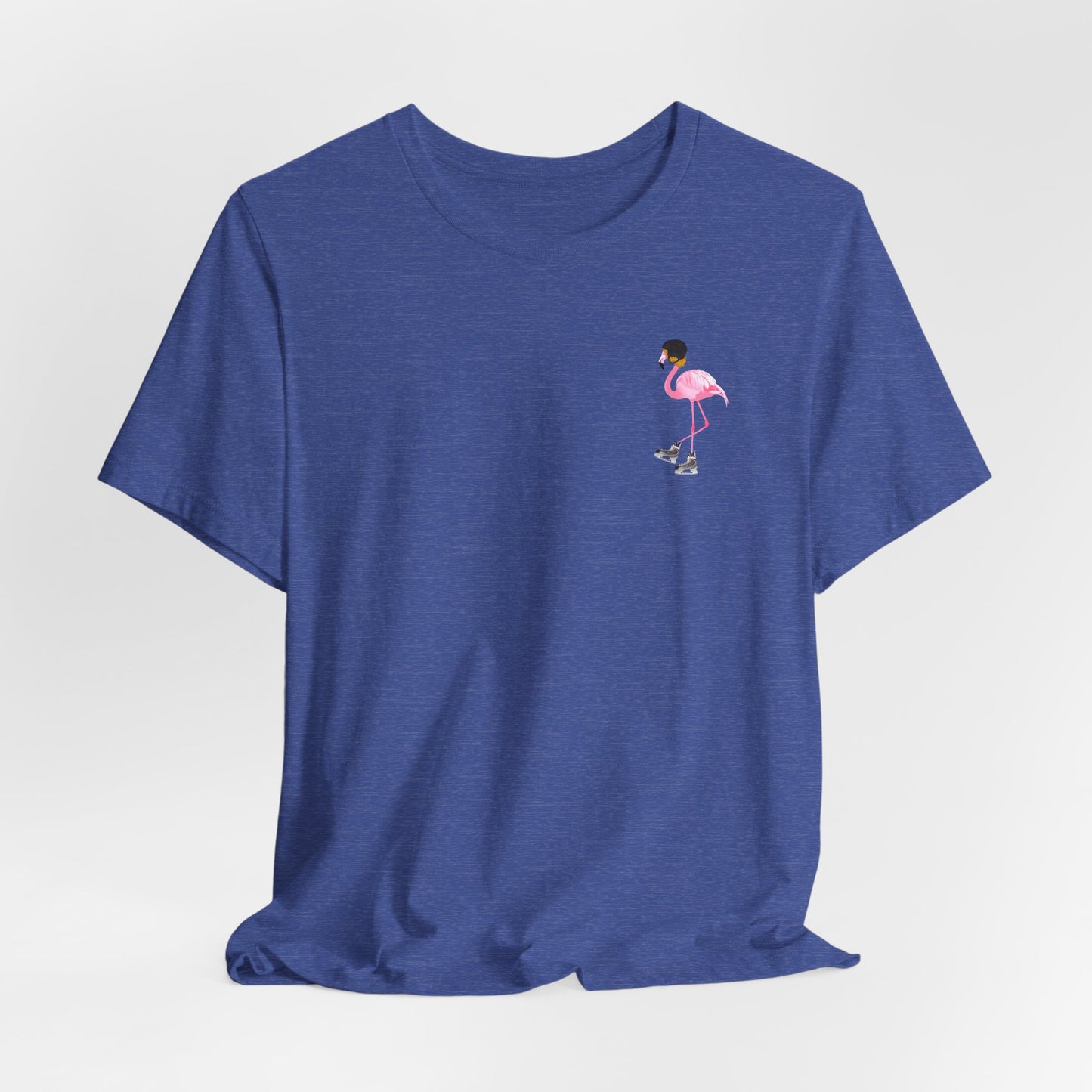Unisex Bella Canvas Short Sleeve Flamingo Flow Tee.