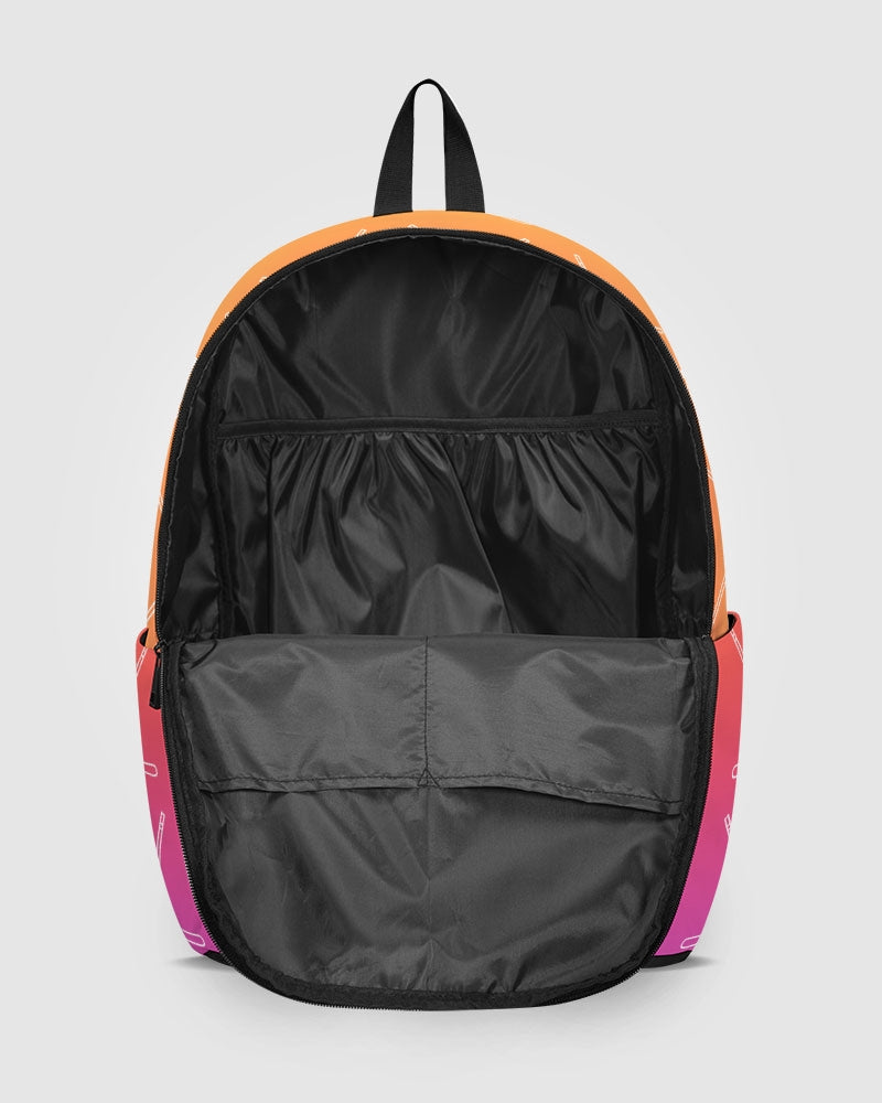 Ombre Hockey Stick Swim Trunks Back To Basics School Backpack