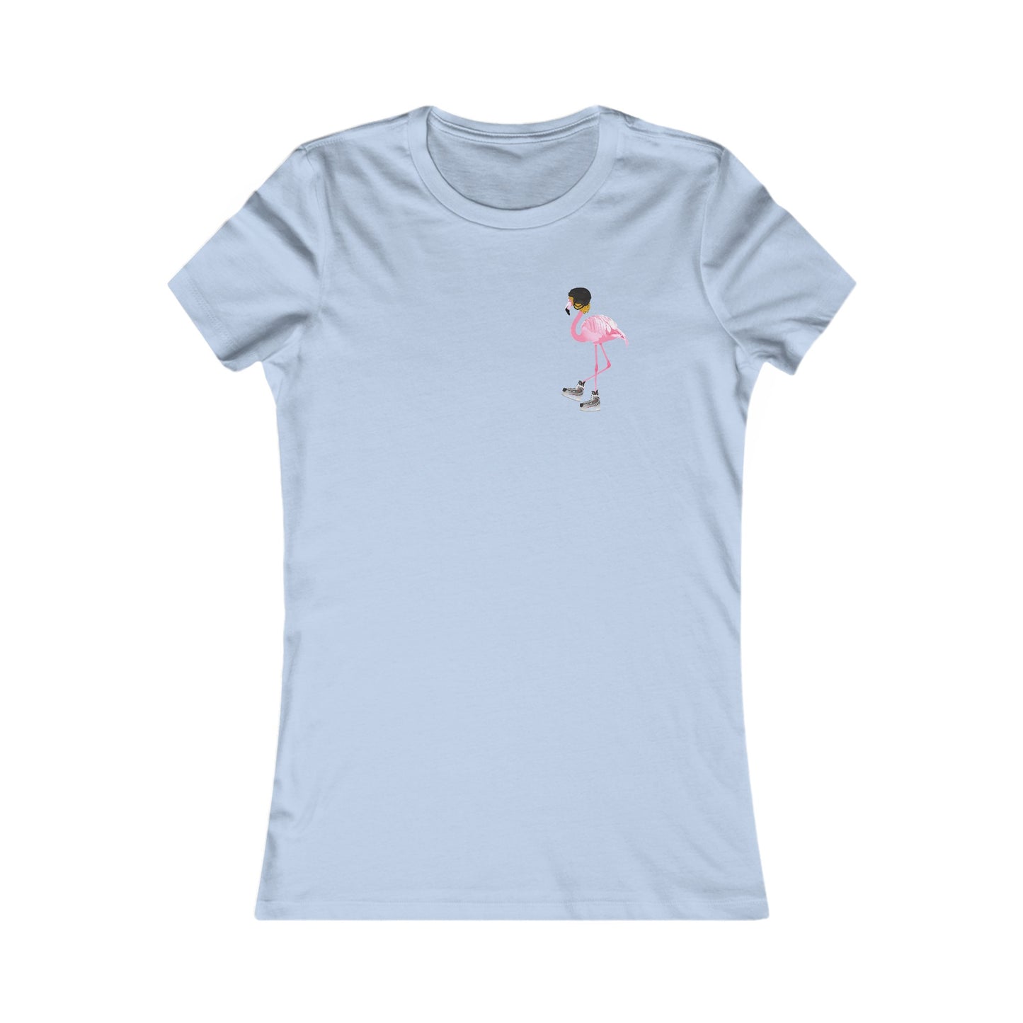 Flamingo Flow Women's Slim Fit Tee