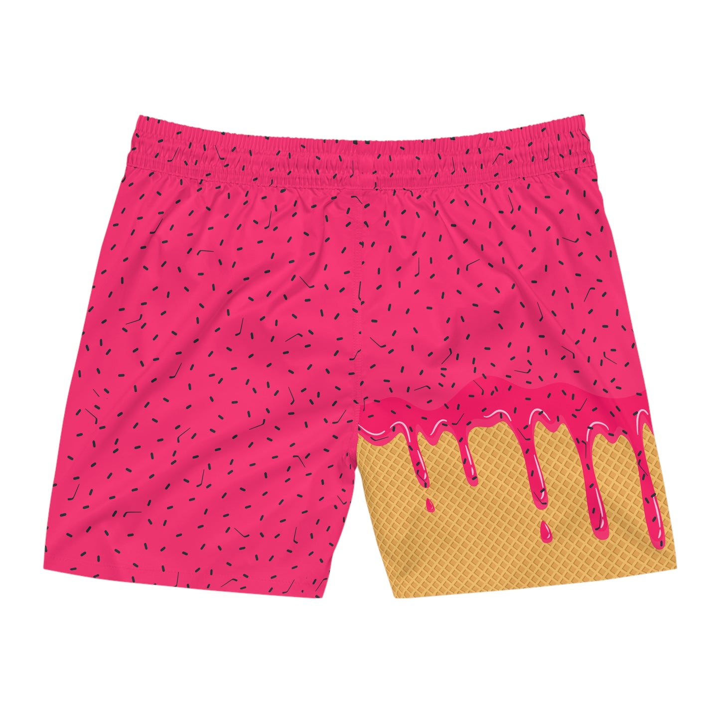 Watermelon Ice Cream Adult Swim Trunks - Mid Length