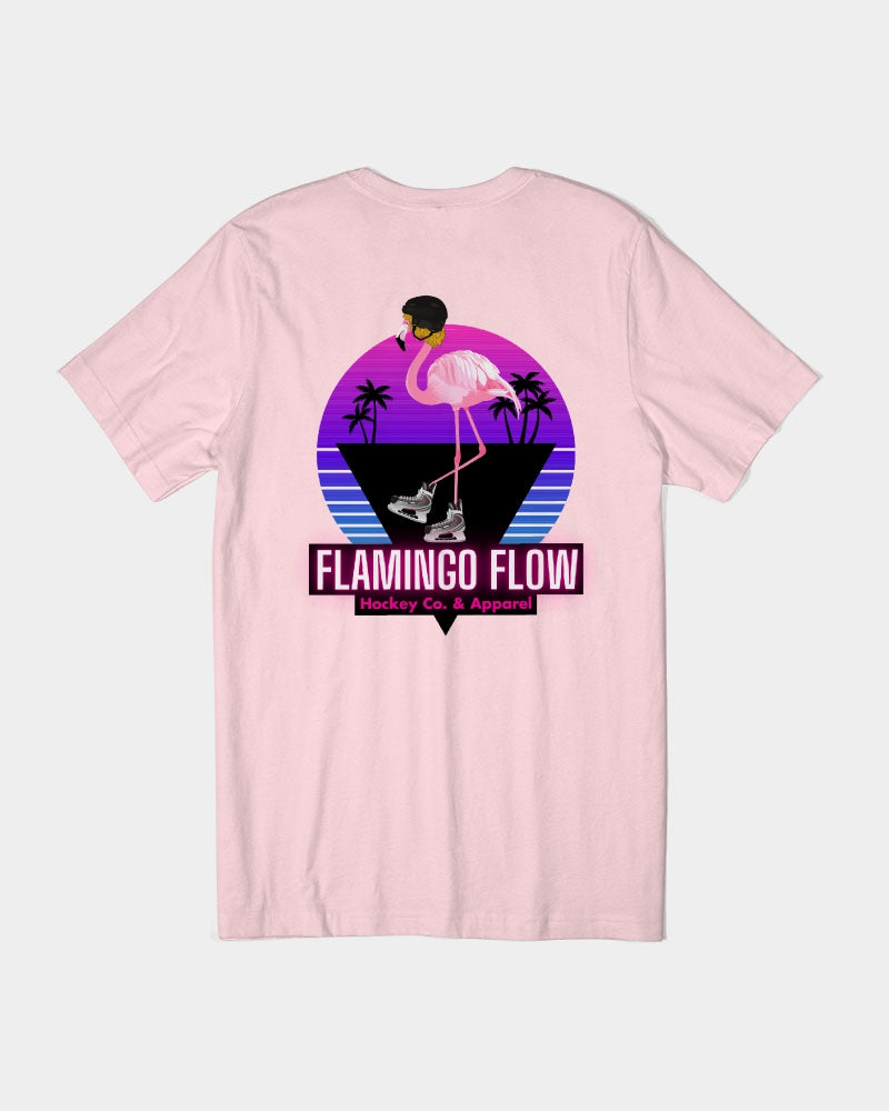 Flamingo Flow Unisex Jersey Tee | Bella + Canvas