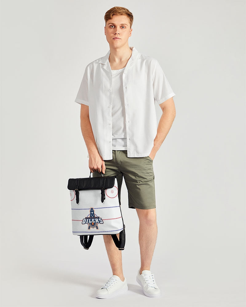 Oilers rink Casual Flap Backpack