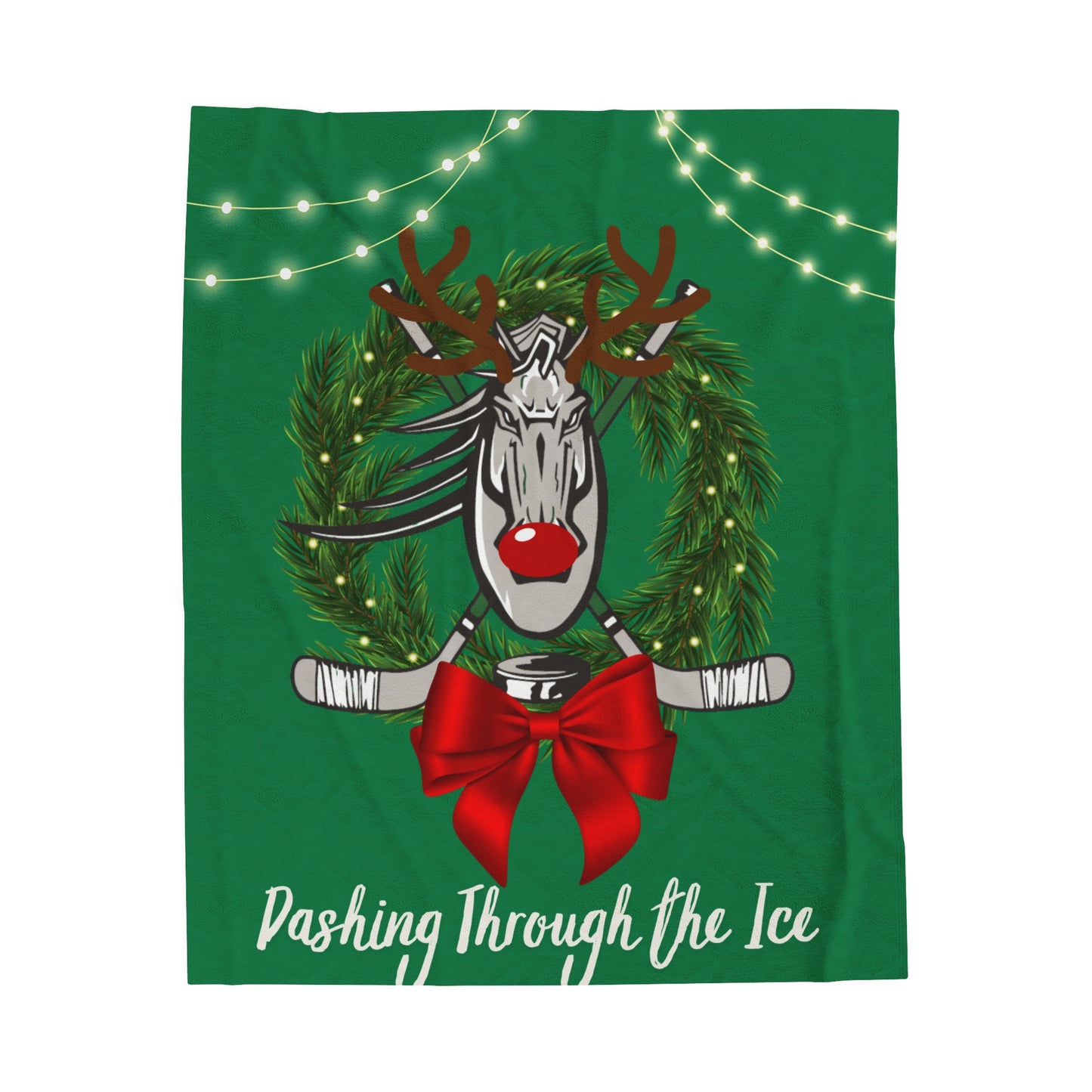 Holiday Velveteen Plush Blanket