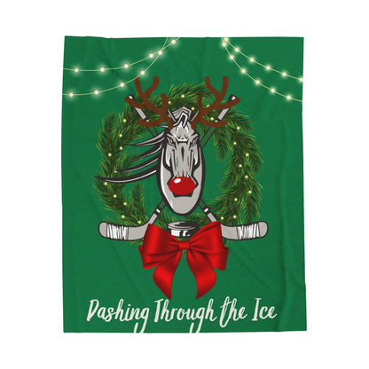 Holiday Velveteen Plush Blanket