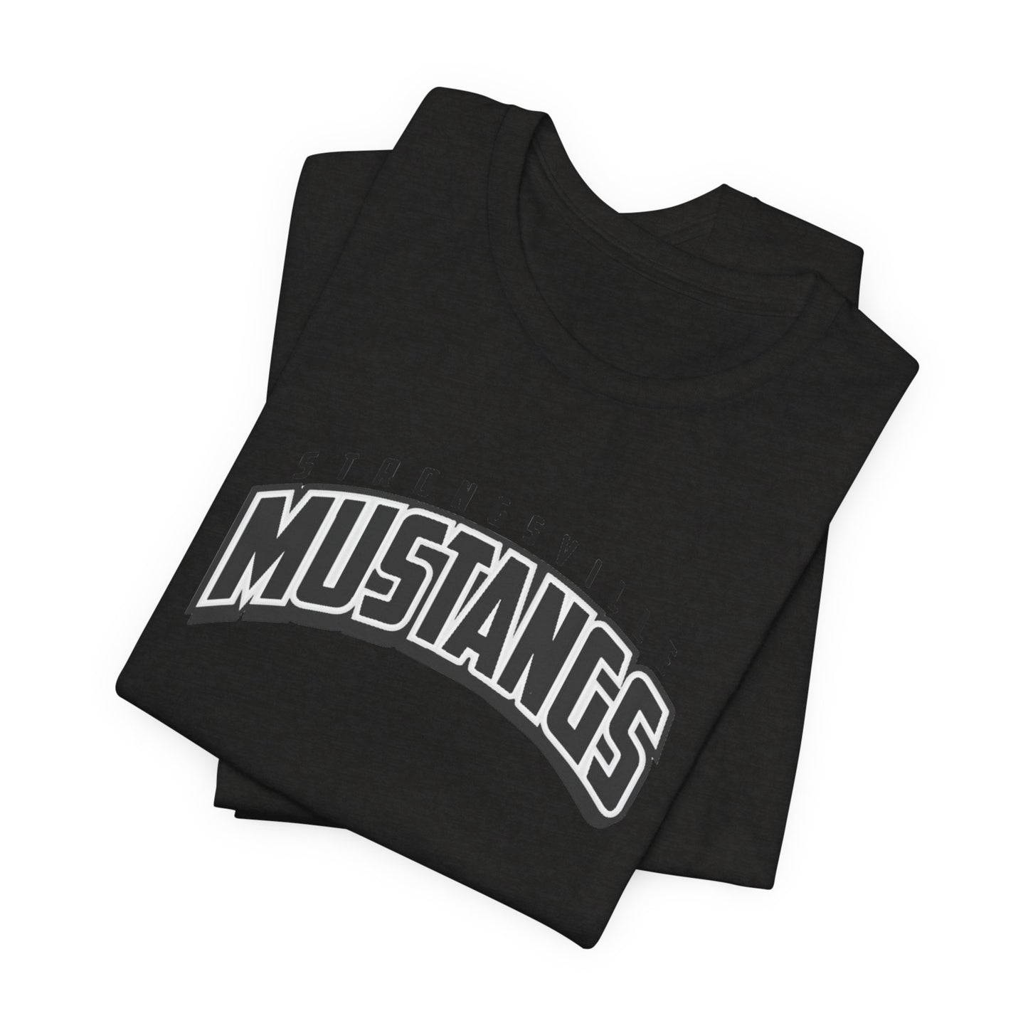 Black Logo Unisex Jersey Short Sleeve Tee