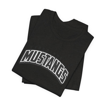 Black Logo Unisex Jersey Short Sleeve Tee