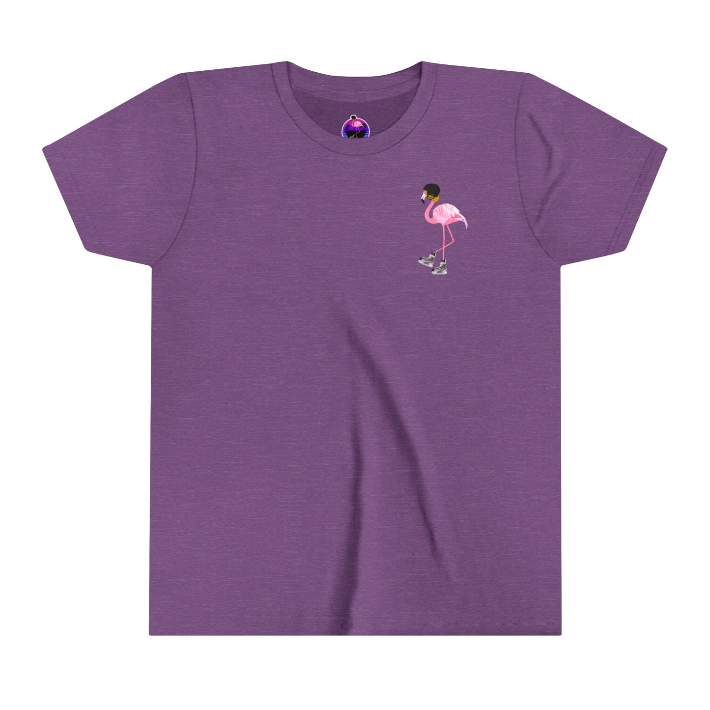 OG Flamingo Flow Youth Short Sleeve Tee- Bella Canvas screen printed