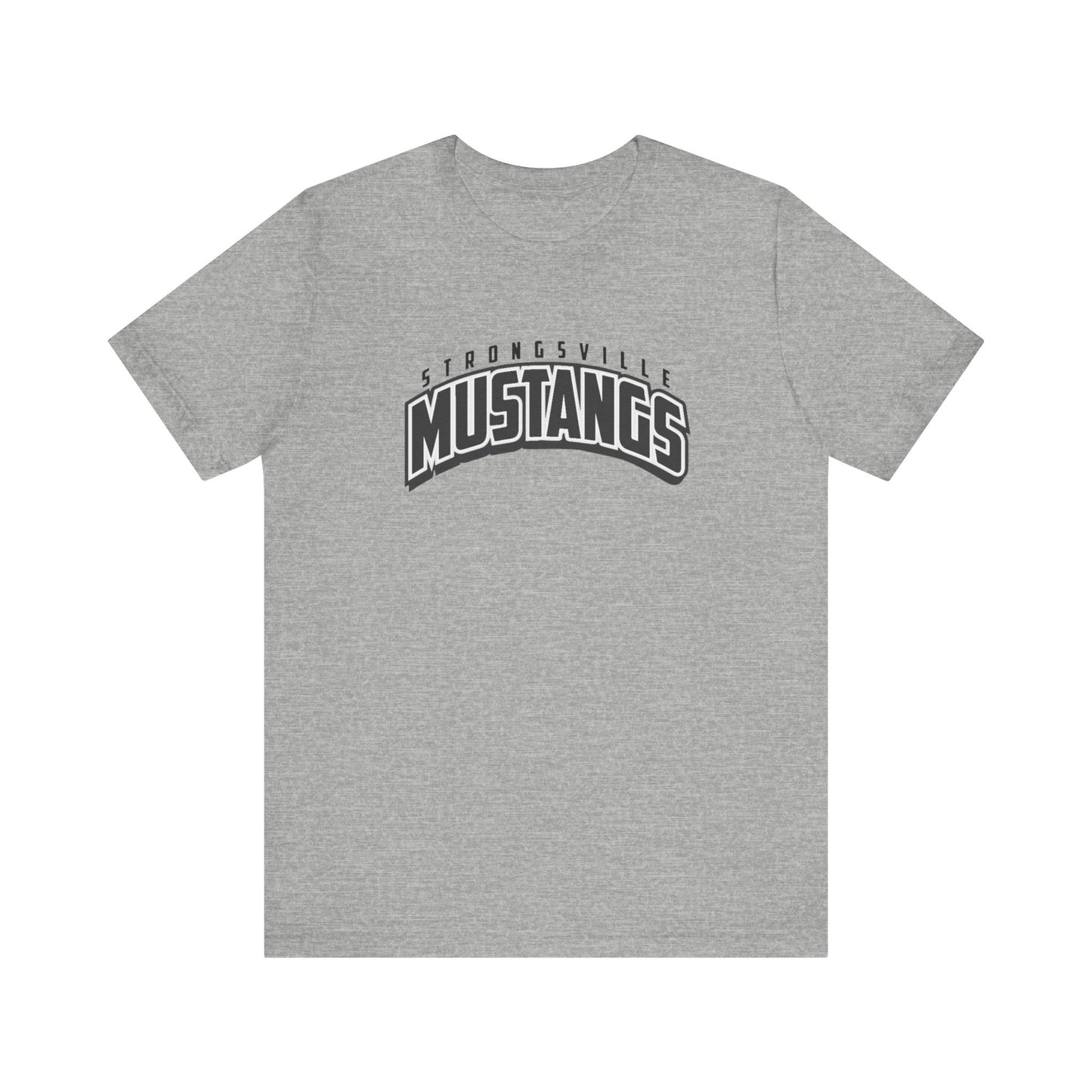 Black Logo Unisex Jersey Short Sleeve Tee