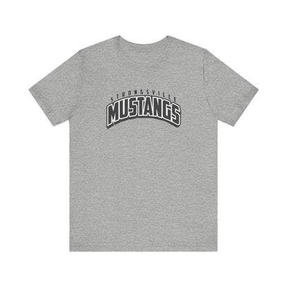 Black Logo Unisex Jersey Short Sleeve Tee