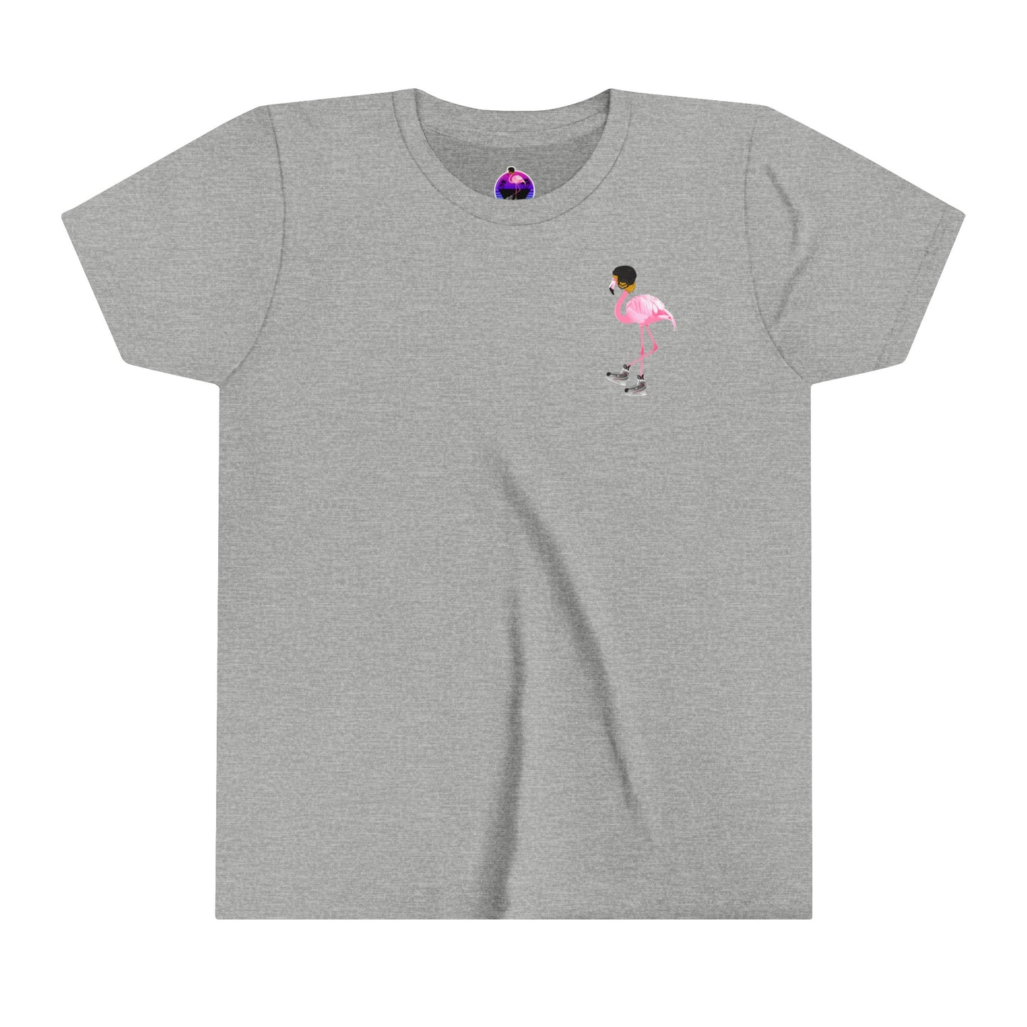 OG Flamingo Flow Youth Short Sleeve Tee- Bella Canvas screen printed