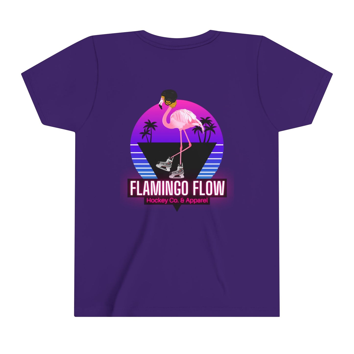 Youth Short Sleeve Flamingo Flow Tee