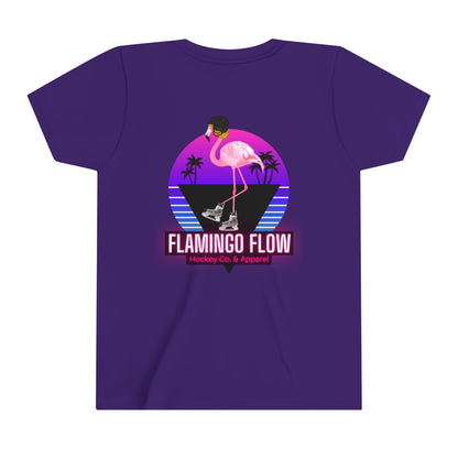 Youth Short Sleeve Flamingo Flow Tee