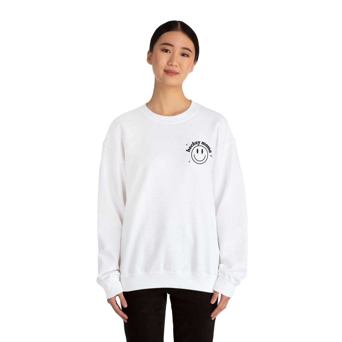 Hockey Mom Era Unisex Heavy Blend™ Crewneck Sweatshirt