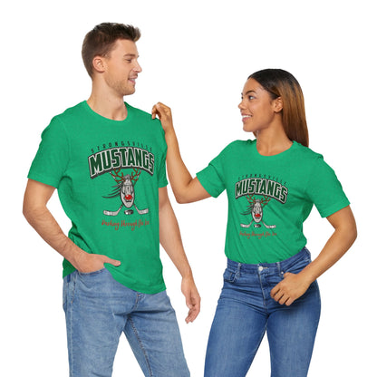 Unisex Jersey Short Sleeve Tee- Dashing Through The Ice