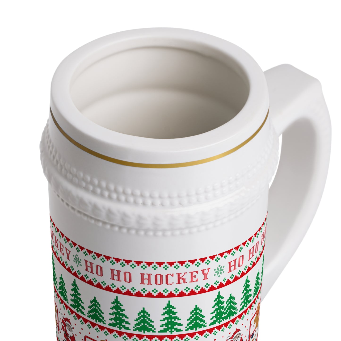 Ho Ho Hockey Stein Mug