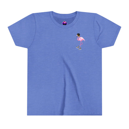 OG Flamingo Flow Youth Short Sleeve Tee- Bella Canvas screen printed