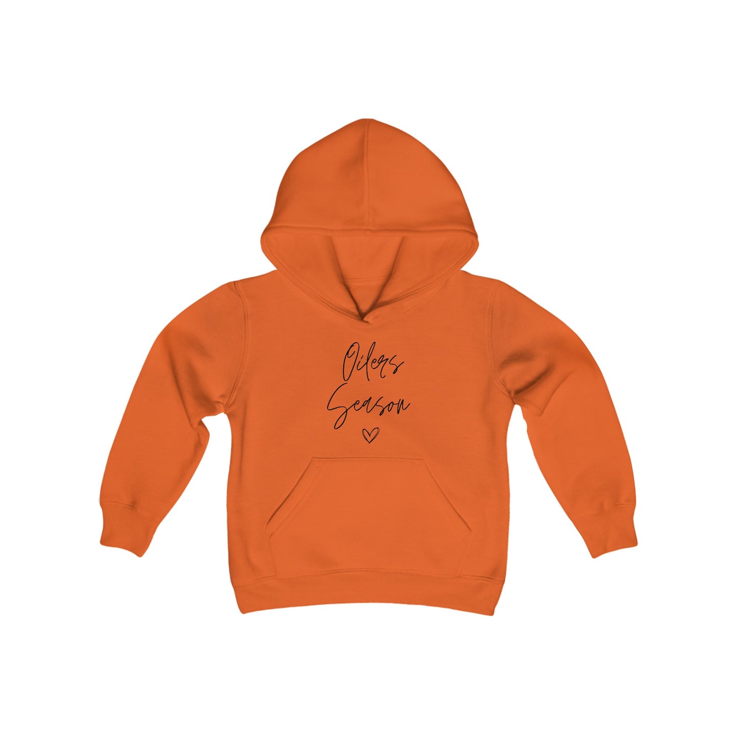 Youth Oilers Season Heavy Blend Hooded Sweatshirt