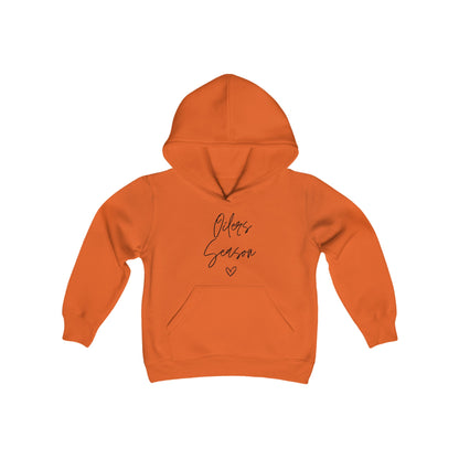 Youth Oilers Season Heavy Blend Hooded Sweatshirt