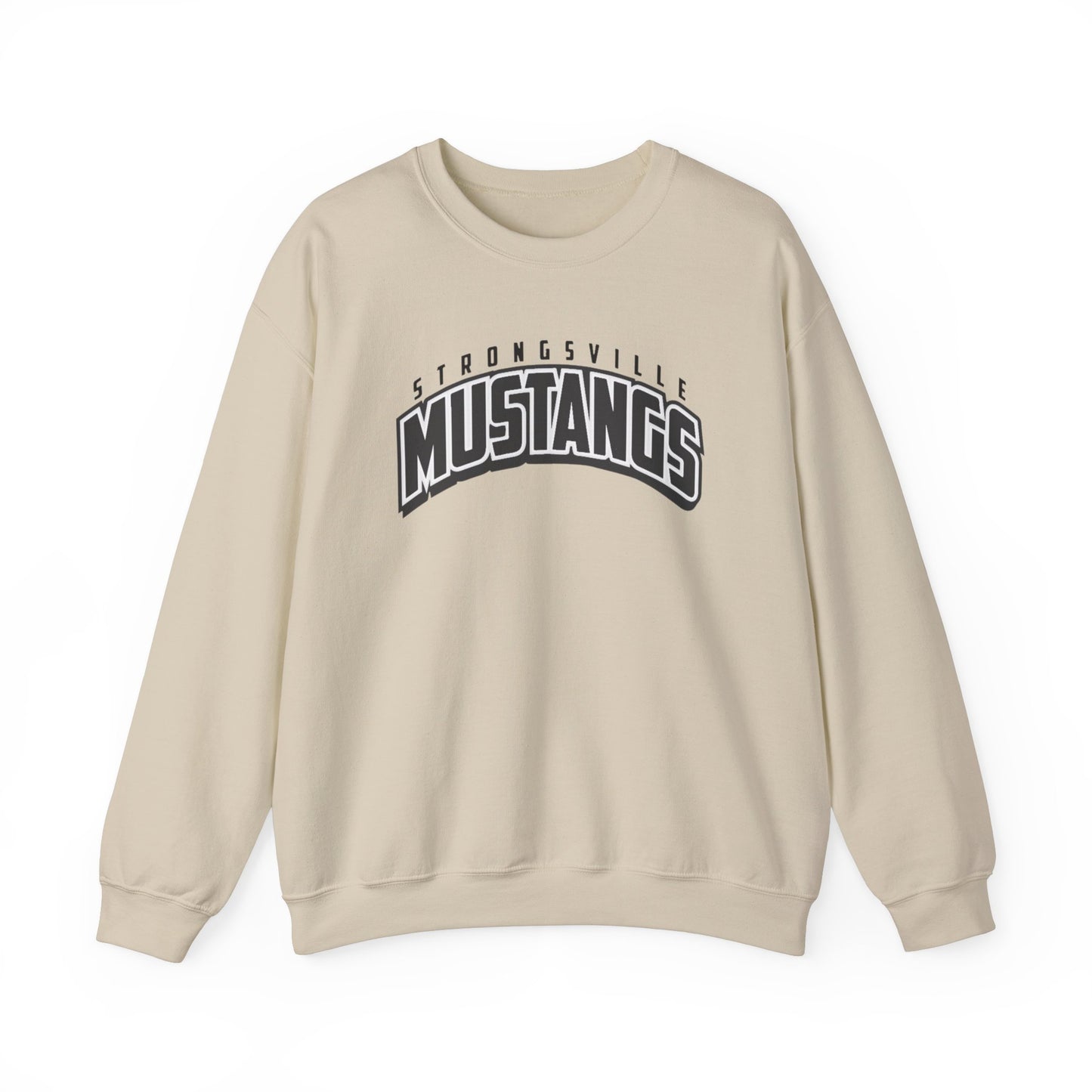 Black Logo Unisex Heavy Blend™ Crewneck Sweatshirt