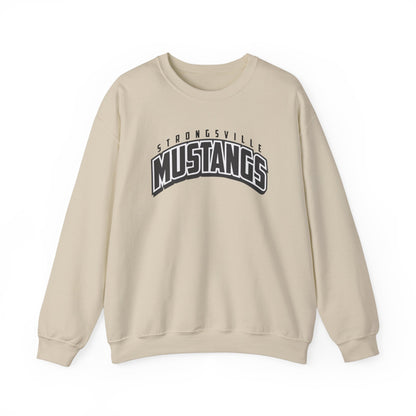 Black Logo Unisex Heavy Blend™ Crewneck Sweatshirt