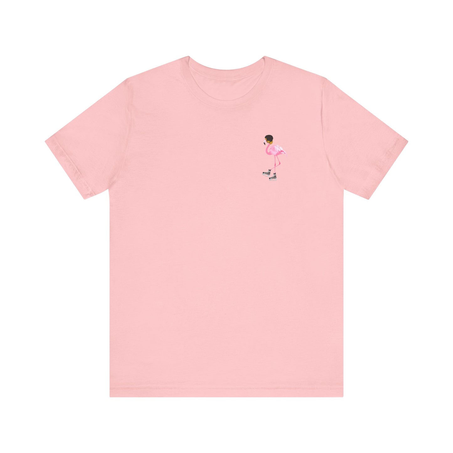 Unisex Bella Canvas Short Sleeve Flamingo Flow Tee.