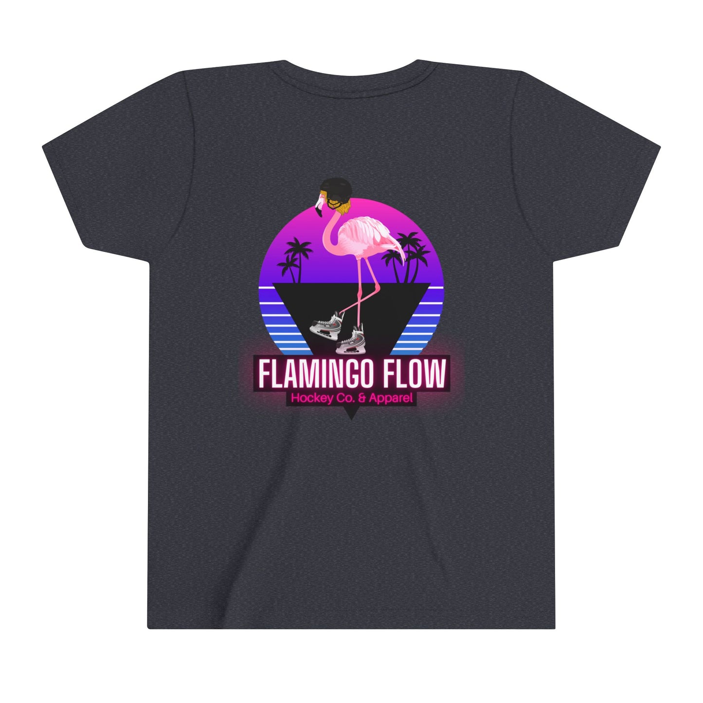 Youth Short Sleeve Flamingo Flow Tee