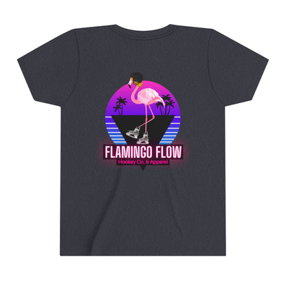 Youth Short Sleeve Flamingo Flow Tee