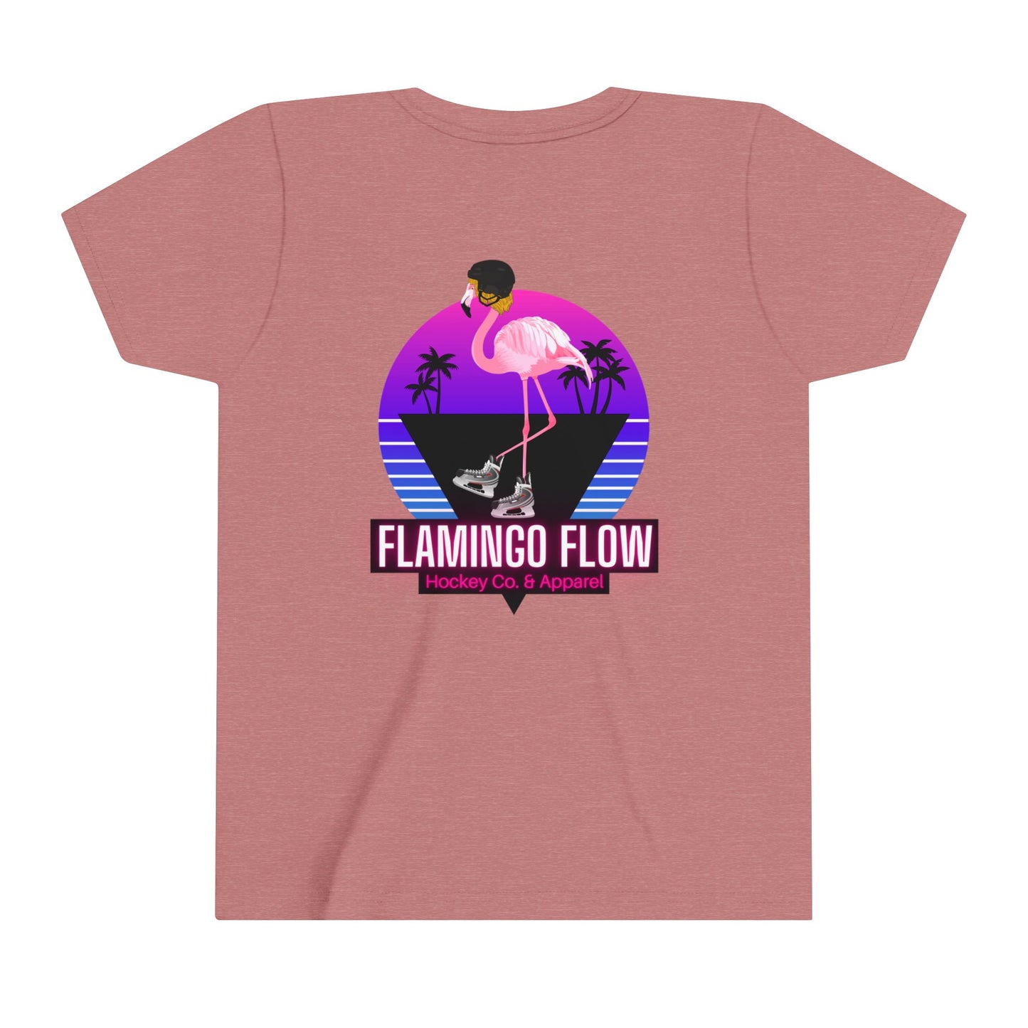 Youth Short Sleeve Flamingo Flow Tee