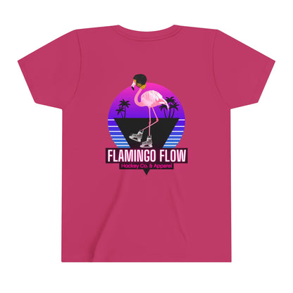 Youth Short Sleeve Flamingo Flow Tee