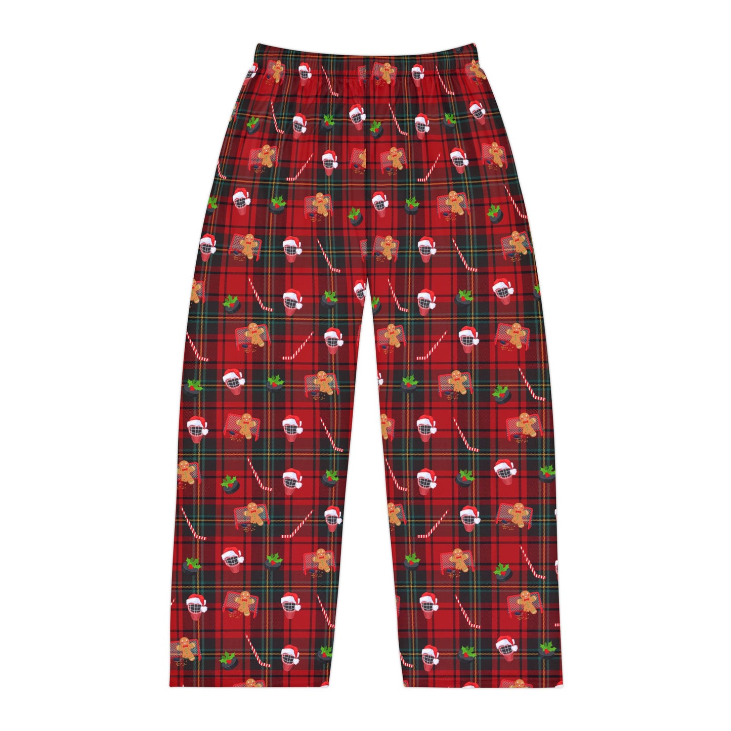 Adult Goalie Plaid Holiday Pajama Pants