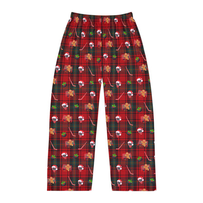 Adult Goalie Plaid Holiday Pajama Pants