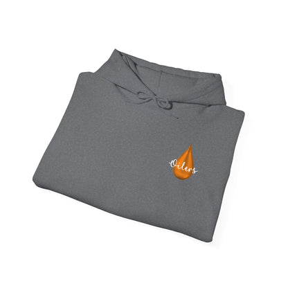 Oilers with drop Unisex Heavy Blend™ Hooded Sweatshirt