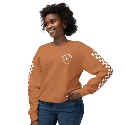 Hockey Mama Square Arms Unisex Lightweight Crewneck Sweatshirt