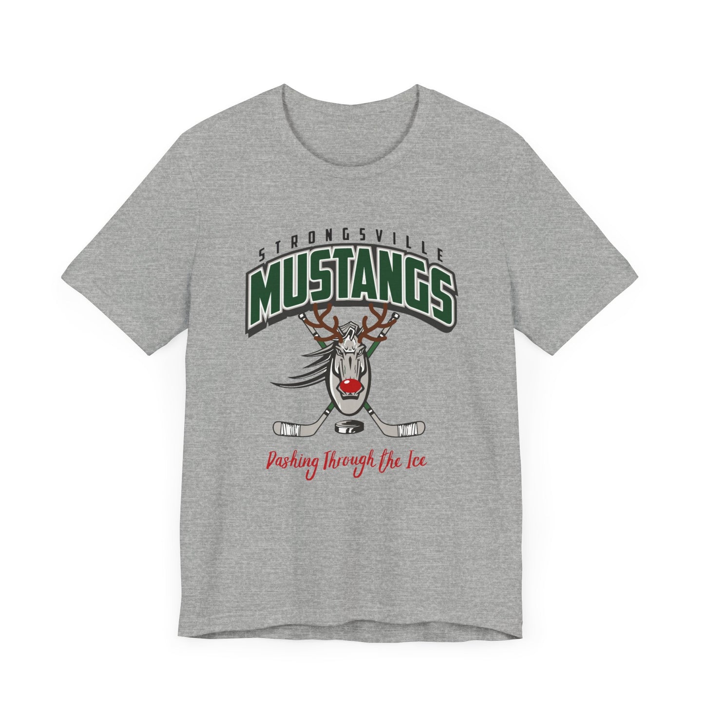 Unisex Jersey Short Sleeve Tee- Dashing Through The Ice