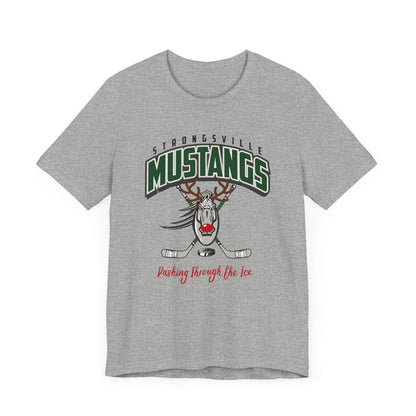 Unisex Jersey Short Sleeve Tee- Dashing Through The Ice