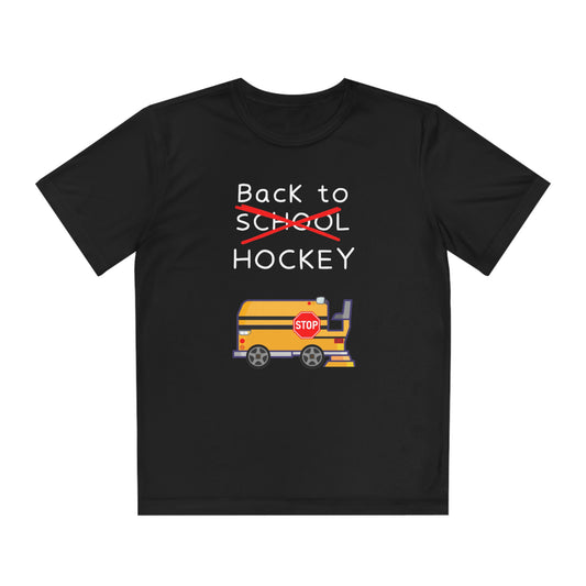 Youth Back to Hockey NOT School Sport-Tek® Tee