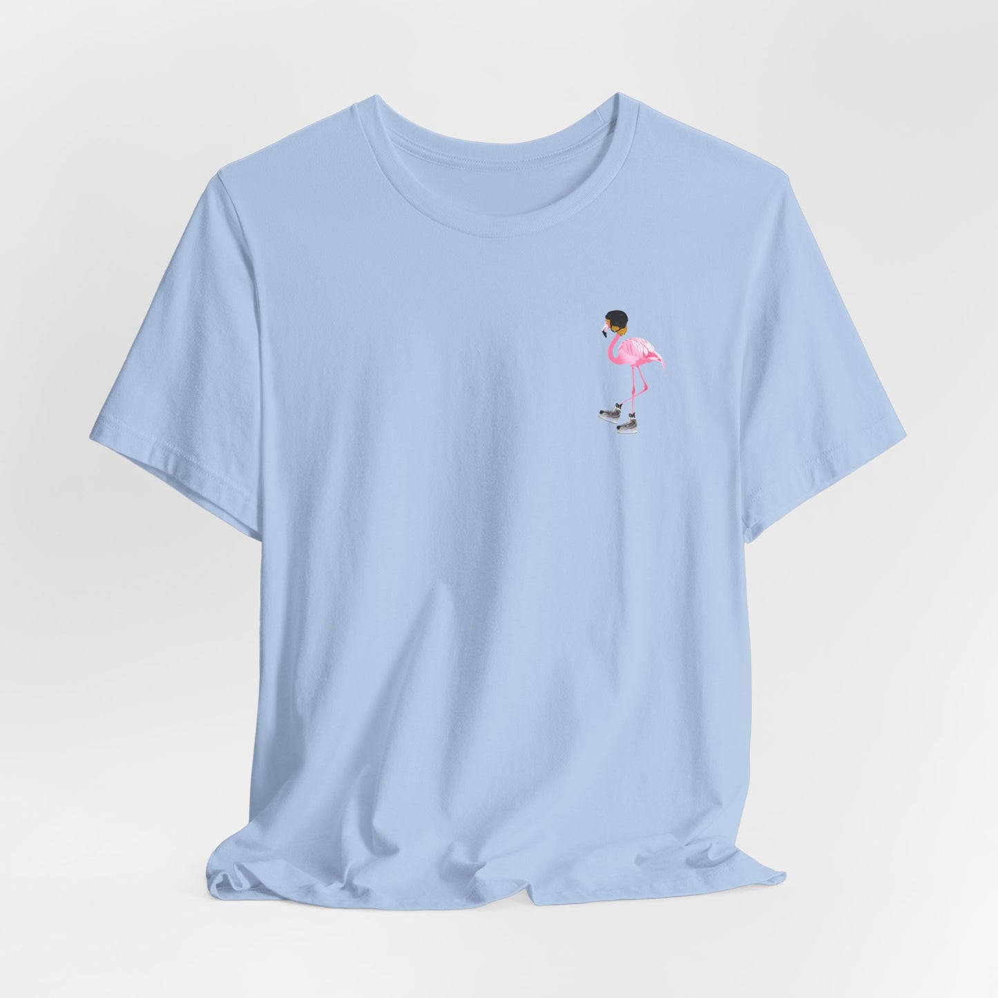 Unisex Bella Canvas Short Sleeve Flamingo Flow Tee.