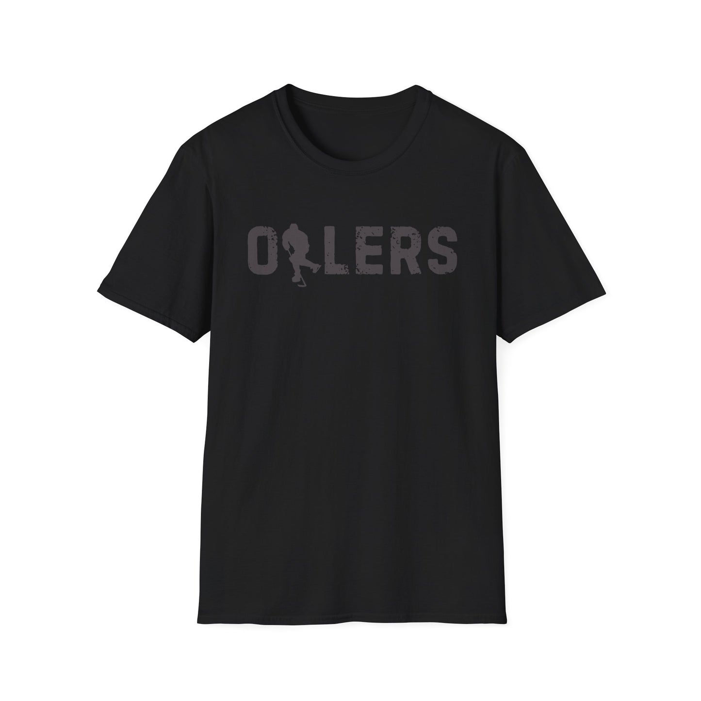 Dark Black/Navy Oilers Unisex Softstyle T-Shirt