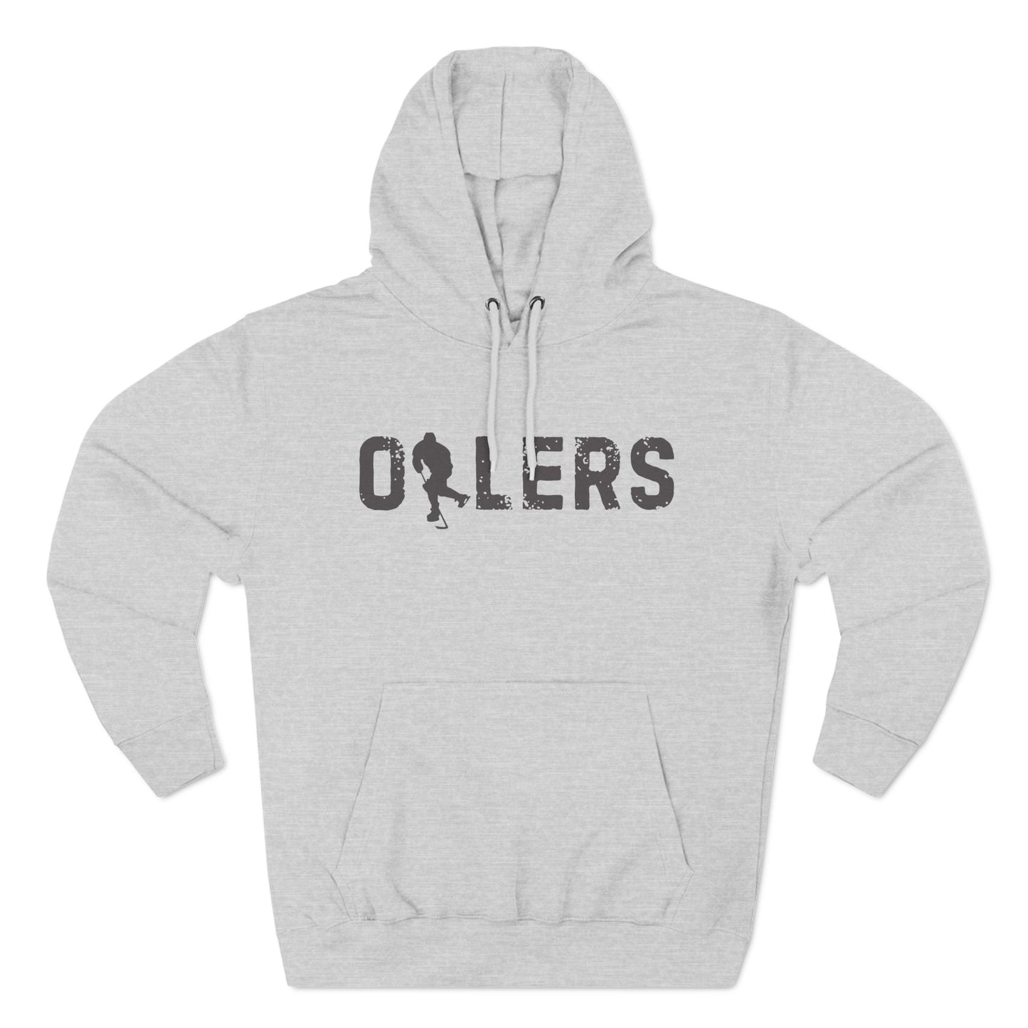Dark Oilers Three-Panel Fleece Unisex Hoodie