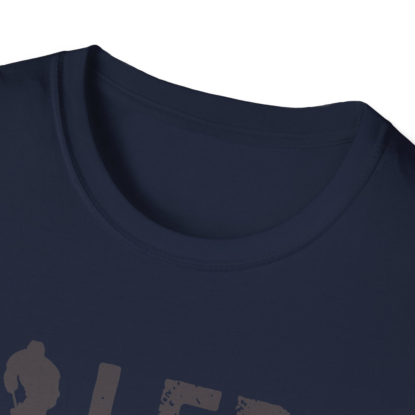 Dark Black/Navy Oilers Unisex Softstyle T-Shirt