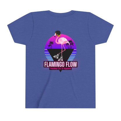 Youth Short Sleeve Flamingo Flow Tee