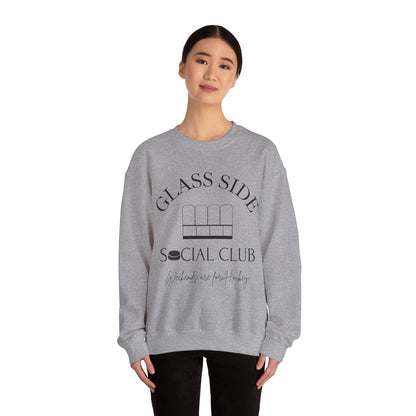 Glass side Social Club Unisex Heavy Blend™ Crewneck Sweatshirt