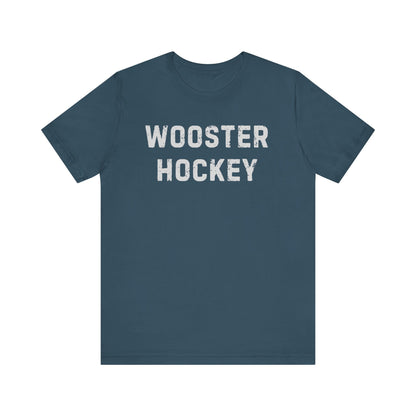 Unisex Wooster Hockey Jersey Short Sleeve Tee