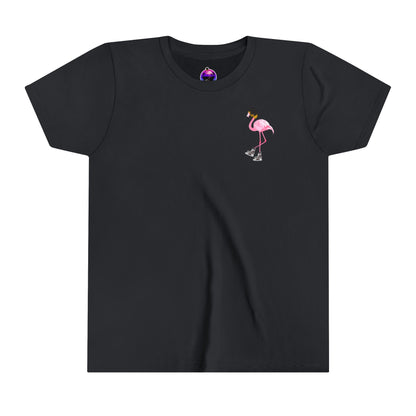 OG Flamingo Flow Youth Short Sleeve Tee- Bella Canvas screen printed