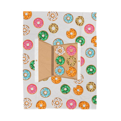 Sport Donuts Plush Blanket