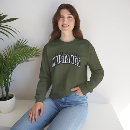 Black Logo Unisex Heavy Blend™ Crewneck Sweatshirt