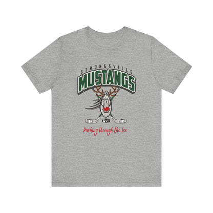 Unisex Jersey Short Sleeve Tee- Dashing Through The Ice