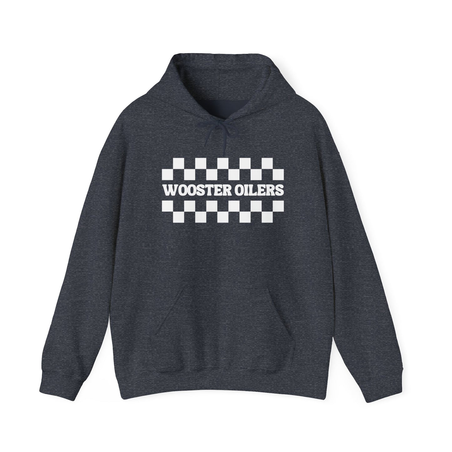 Unisex Checkered Heavy Blend™ Hooded Sweatshirt