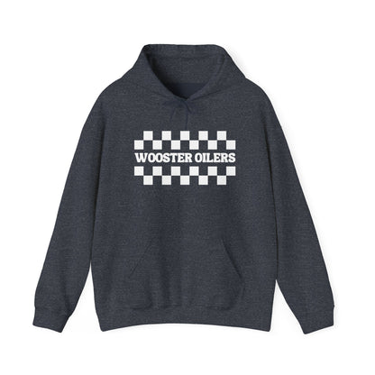 Unisex Checkered Heavy Blend™ Hooded Sweatshirt
