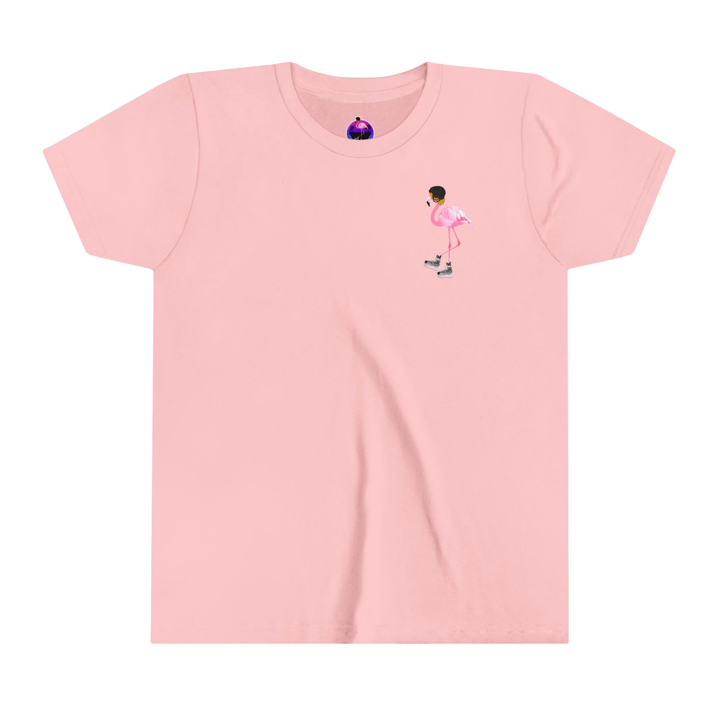 OG Flamingo Flow Youth Short Sleeve Tee- Bella Canvas screen printed